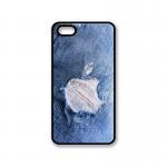 Hard Case For iPhone 4 iPhone 4S Denim Effect Design With Logo Hard Cover